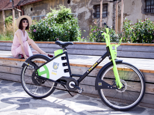 Electric bikes are in the streets, and we are starting a trial run